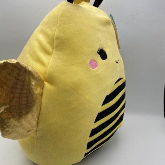 NEW Kellytoy Squishmallows 11" Sunny the Bumblebee 2022 Summer Edition Plush HTF - Picture 7 of 7